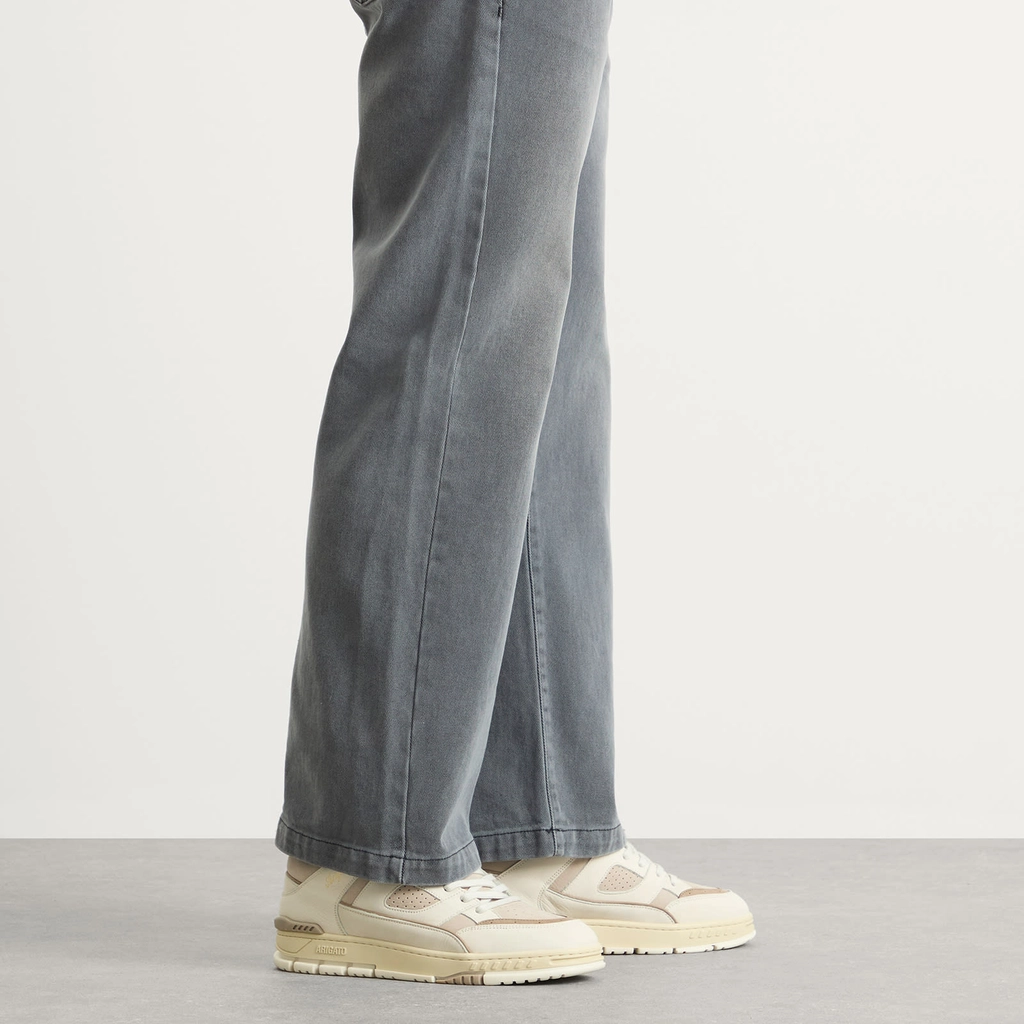 Axel Arigato Men's Area Lo Sneaker Taupe/Off White